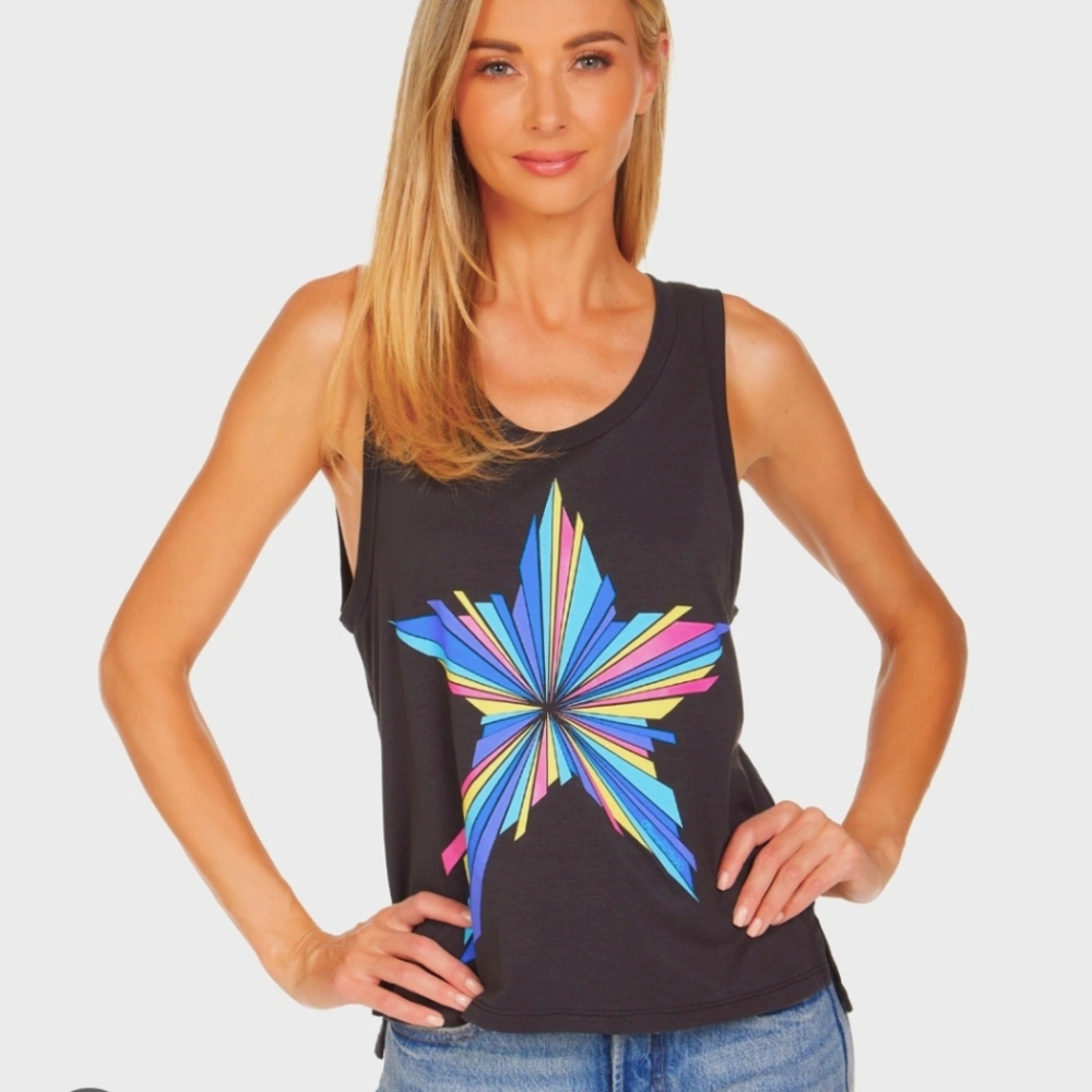 Lauren Moshi Star tank top